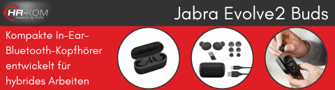 Die Jabra Evolve2 Buds - Ihr idealer Begleiter für das hybride Arbeiten - Jabra Evolve2 Buds - idealer Begleiter für das hybride Arbeiten