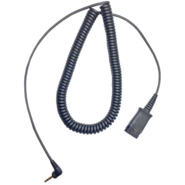 POLY Plantronics Headset Kabel mit 2,5 mm Klinke auf QD Stecker