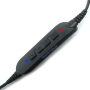 USB-Anschlusskabel glatt mit PLX-QD Mute- u. Volumecontrole, Kabellänge ca. 1,85m