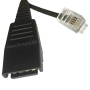 Anschlusskabel 8800-00-01 für Jabra GN Netcom Headset z.B. Siemens OptiPoint