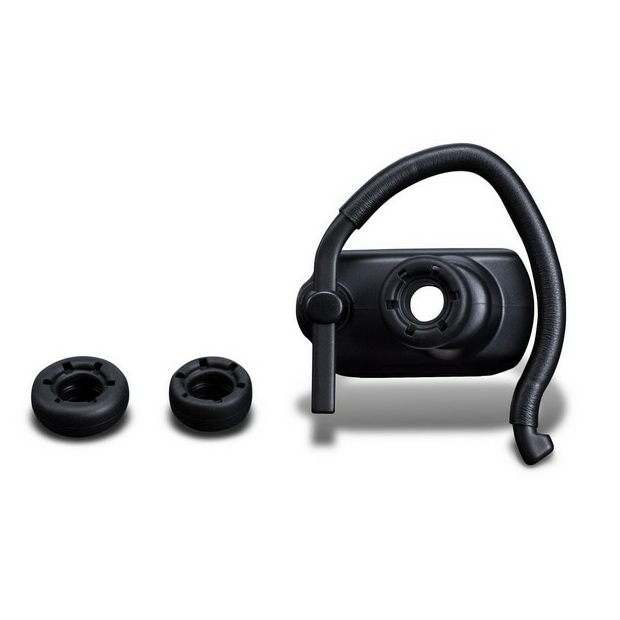 HSA 20 Ohrbügel-Zubehör-Set mit Klick-Adapter Ohrbügel mit Kunstlederüberzug und Ohradapter S M L für D 10
