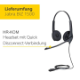 JABRA BIZ 1500 binaural Headset mit Jabra-QD, NC, Wideband bis 4500Hz