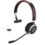Evolve 65 MS Mono mit Ladeständer und Link 370 USB-A NC Bluetooth, Skype for Business