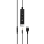 EPOS  IMPACT SC 665 USB Kabelgebundenes beidseitiges UC-Headset mit 3,5 mm Klinkenstecker und USB-Anschluss