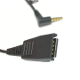 Agfeo Headset-Adapterkabel f. DECT 33 - 60 - 65 IP 3,5 Klinke mit PTT Taster