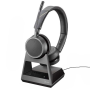 POLY Voyager 4220 Office USB-A Stereo Bluetooth Headsetsystem 2-Way Base