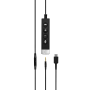 EPOS  IMPACT SC 665 USB-C beidseitiges UC-Headset mit 3,5 mm Klinkenstecker und USB-C-Anschluss In-Line Call Control