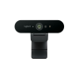 Logitech BRIO 4K Ultra HD Webcam mit Infrarotsensor, kabelgebunden - schwarz