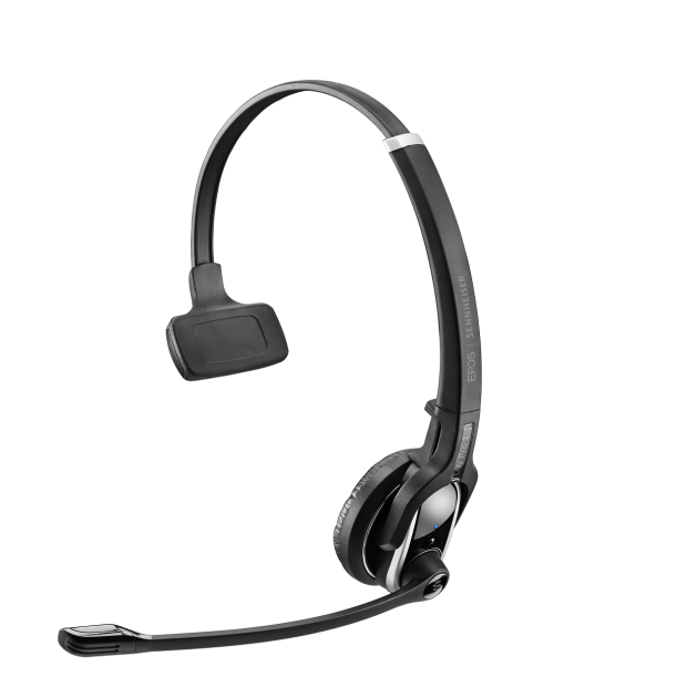 EPOS  IMPACT DW 20 HS einseitiges Kopfbuegel Headset ohne Basisstation mit justierbarem Mikrofonarm und Ultra NC-Mikrofon