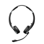 EPOS  IMPACT DW 30 HS beidseitiges kabelloses DECT Headset fuer DW Pro2 -ohne Basis- justierbarer Mikrofonarm Ultra NC
