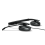 EPOS ADAPT 165T USB II Duo USB-A Headset inkl. 3,5-mm-Klinkenstecker Inline Call-Control Teams zertifiziert