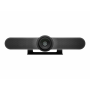 Logitech MeetUp 4K UHD Konferenzkamera mit 120° Sichtfeld - schwarz