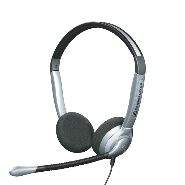 EPOS SH 350 kabelgebundenes Kopfbuegel Headset beidseitig (Stereo) Noise Cancelling-Mikrofon QD-Anschluss