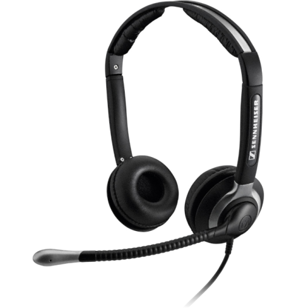 EPOS CC 550 beidseitiges (Stereo) Headset On-Ear Kopfbuegel Ultra Noise Cancelling QD-Anschluss