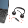 Poly Headset Blackwire C3325-M binaural USB-C & 3,5 mm