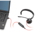 Poly Headset Blackwire C3315-M monaural USB-C & 3,5 mm