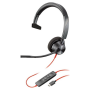 Poly Headset Blackwire C3310 monaural USB-C