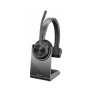 Poly BT Headset Voyager 4310 UC Mono USB-A mit Stand