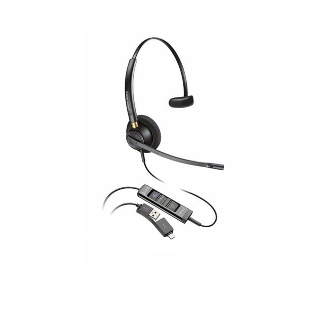 Poly Headset EncorePro 515-M monaural USB-A & USB-C Teams