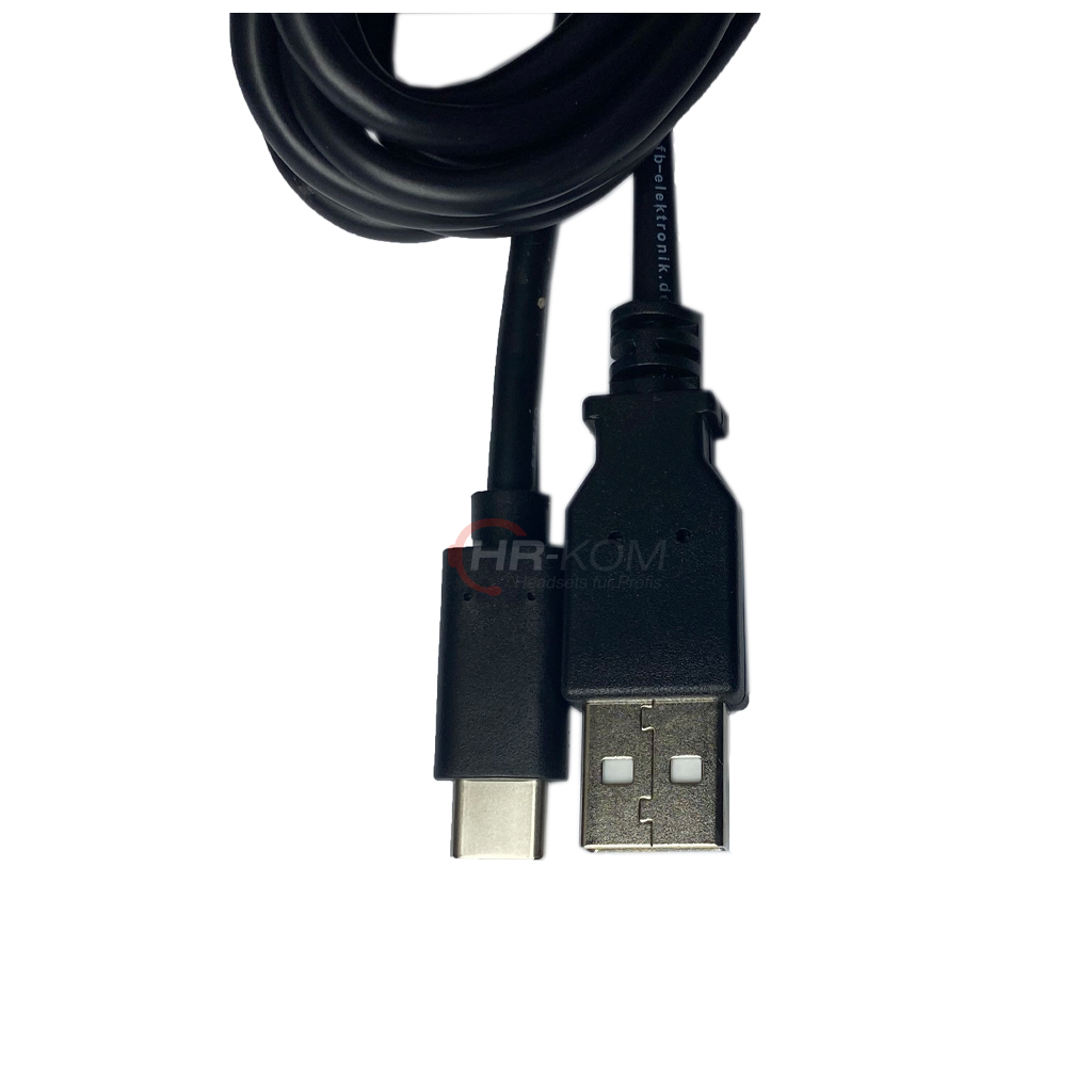 Penetratie vaak limoen USB-C Kabel auf USB-A 2 Meter lang schwarz 8866002, 7,95 €