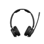 EPOS IMPACT 1061T Stereo Bluetooth Headset Teams zertifiziert inkl. kontaktlose Ladestation (Charging Stand)