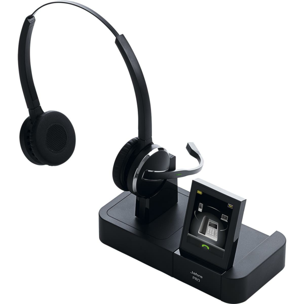 PRO 9465 Duo DECT-Funkheadset mit NC, Bluetooth, Touchscreen Display